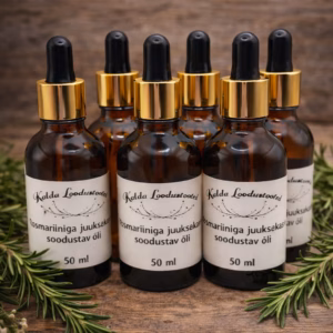 Juuksekasvu soodustav juukseõli