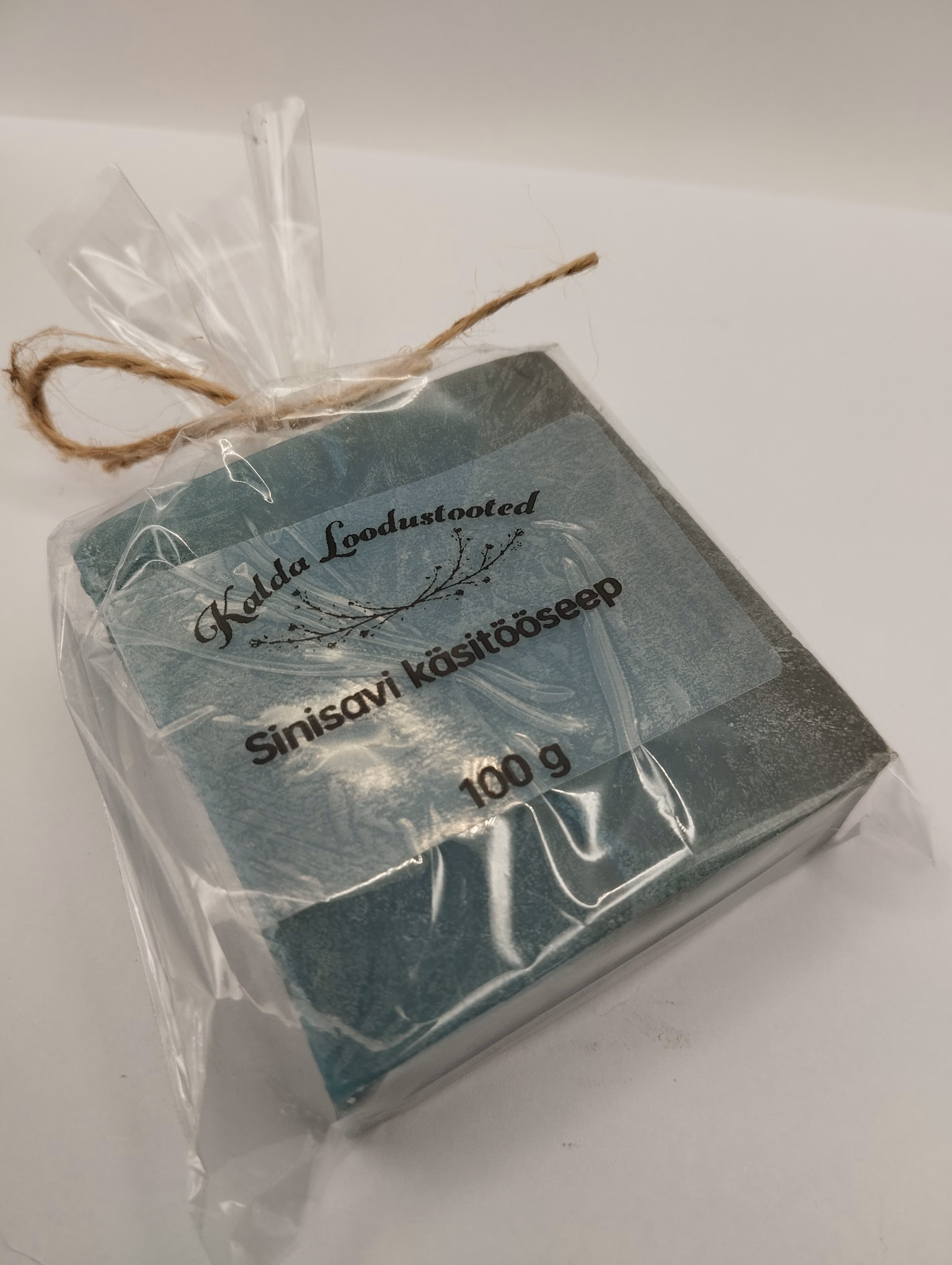 Sinisavi käsitöö seep