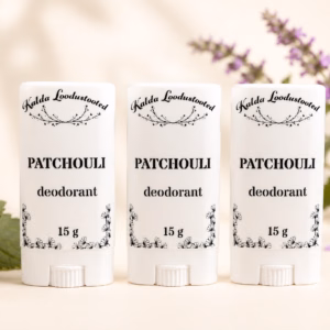 Patchouli looduslik deodorant 15 g tsingi ja patchouli eeterliku õliga